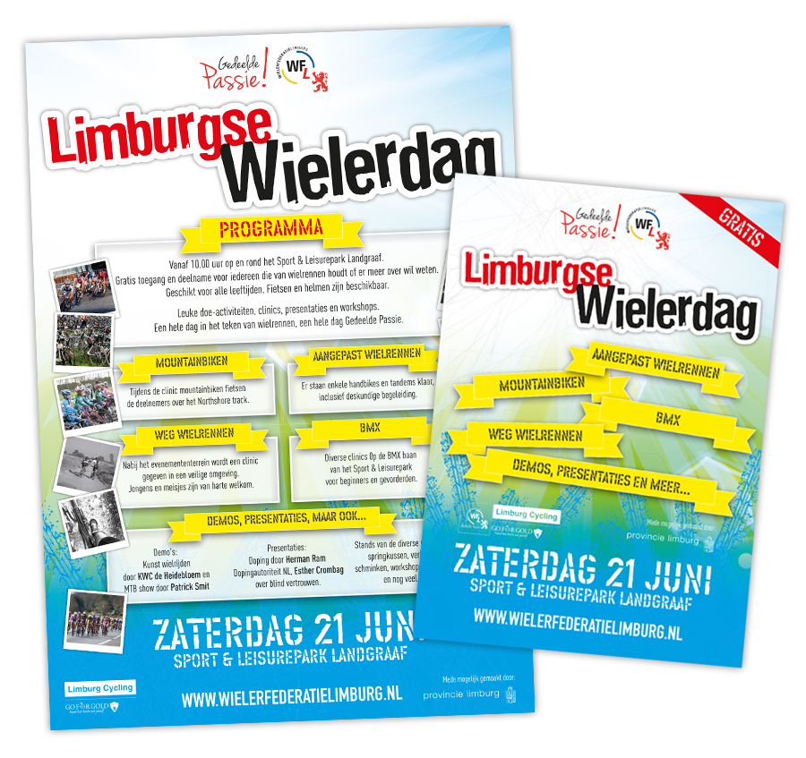 Wielerfederatie Limburg  flyer